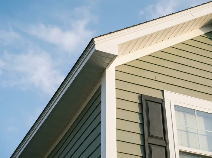 Fascia, soffit and trim painted on a Summerville, SC home