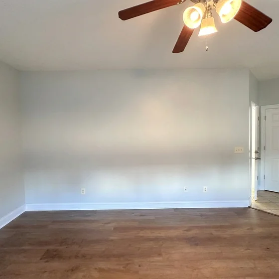 Room finished after interior painting in Goose Creek, SC
